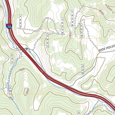 United States Geological Survey Yogo Creek, UT (2023, 24000-Scale) digital map