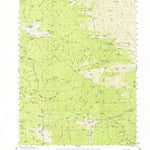United States Geological Survey Yolla Bolly, CA (1954, 62500-Scale) digital map