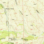 United States Geological Survey Yolla Bolly, CA (1954, 62500-Scale) digital map