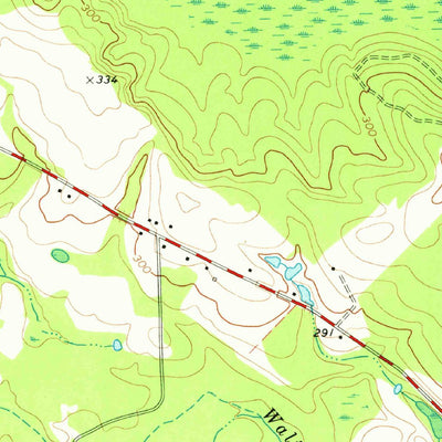 United States Geological Survey Yonkers, GA (1974, 24000-Scale) digital map