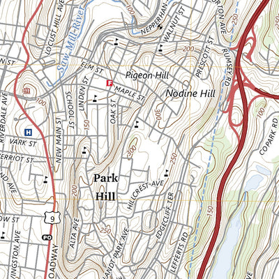 United States Geological Survey Yonkers, NY (2023, 24000-Scale) digital map