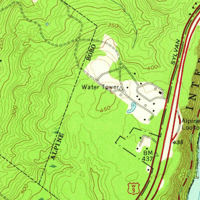 United States Geological Survey Yonkers, NY-NJ (1956, 24000-Scale) digital map