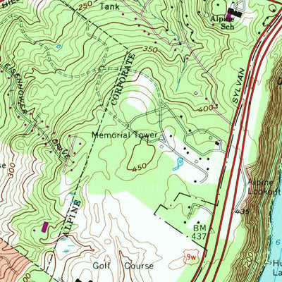 United States Geological Survey Yonkers, NY-NJ (1966, 24000-Scale) digital map