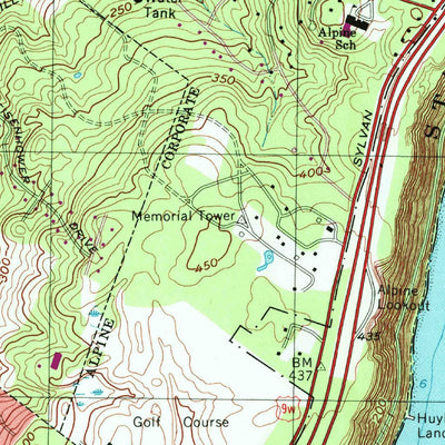 United States Geological Survey Yonkers, NY-NJ (1998, 24000-Scale) digital map