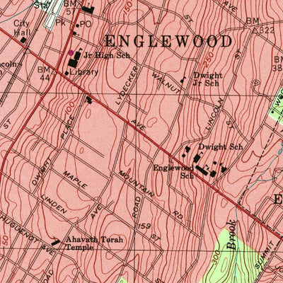 United States Geological Survey Yonkers, NY-NJ (1998, 24000-Scale) digital map