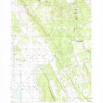 United States Geological Survey Yonna, OR (1988, 24000-Scale) digital map