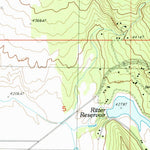 United States Geological Survey Yonna, OR (1988, 24000-Scale) digital map