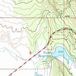 United States Geological Survey Yonna, OR (1998, 24000-Scale) digital map