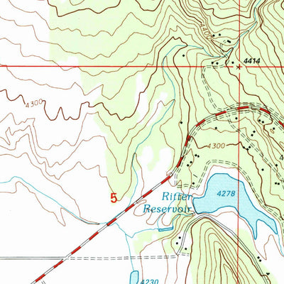 United States Geological Survey Yonna, OR (1998, 24000-Scale) digital map