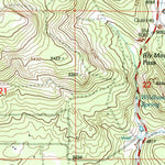 United States Geological Survey Yonna, OR (1998, 24000-Scale) digital map