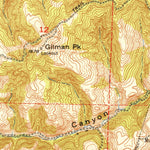 United States Geological Survey Yorba Linda, CA (1950, 24000-Scale) digital map