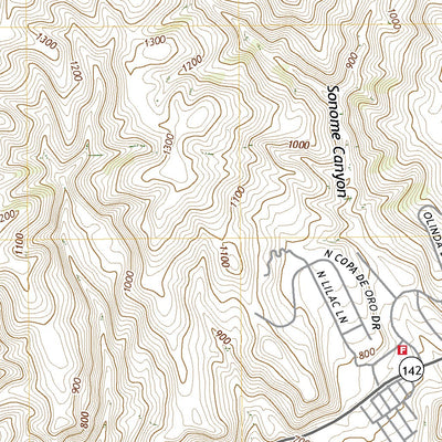 United States Geological Survey Yorba Linda, CA (2022, 24000-Scale) digital map