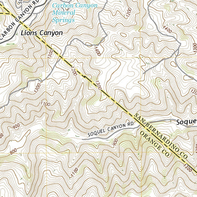 United States Geological Survey Yorba Linda, CA (2022, 24000-Scale) digital map