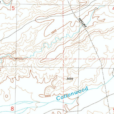 United States Geological Survey York, AZ (1986, 24000-Scale) digital map