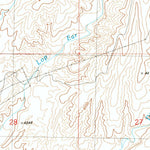 United States Geological Survey York, AZ (1986, 24000-Scale) digital map