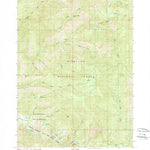 United States Geological Survey York Butte, OR (1989, 24000-Scale) digital map