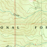 United States Geological Survey York Butte, OR (1989, 24000-Scale) digital map