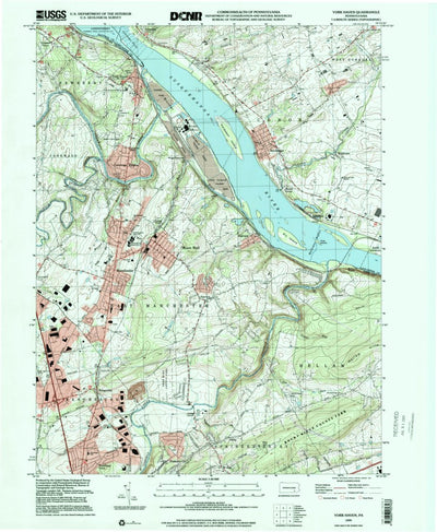 United States Geological Survey York Haven, PA (1999, 24000-Scale) digital map