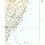 United States Geological Survey York, ME-NH (1920, 62500-Scale) digital map
