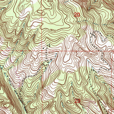 United States Geological Survey York Mountain, CA (1948, 24000-Scale) digital map