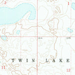 United States Geological Survey York, ND (1971, 24000-Scale) digital map