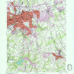 United States Geological Survey York, PA (1954, 24000-Scale) digital map