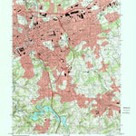 United States Geological Survey York, PA (1999, 24000-Scale) digital map