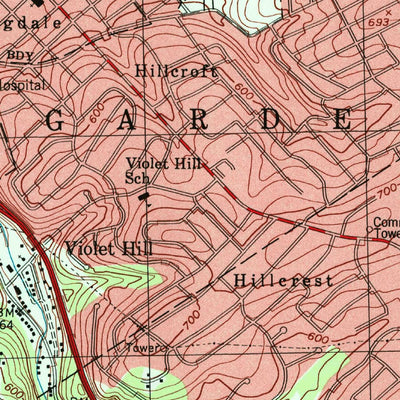 United States Geological Survey York, PA (1999, 24000-Scale) digital map