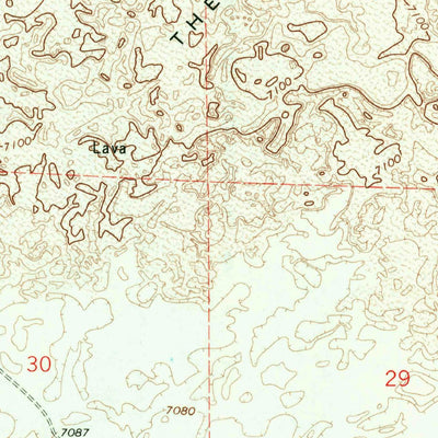 United States Geological Survey York Ranch, NM (1967, 24000-Scale) digital map