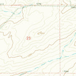 United States Geological Survey York Ranch SE, NM (1967, 24000-Scale) digital map
