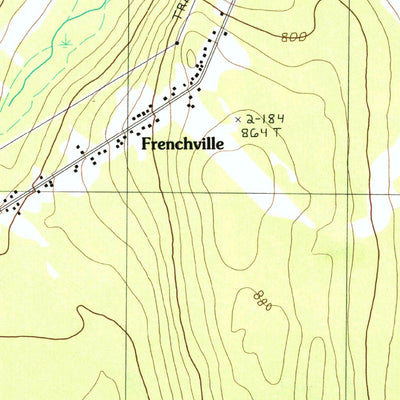 United States Geological Survey York Ridge, ME (1986, 24000-Scale) digital map