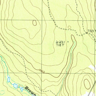 United States Geological Survey York Ridge, ME (1986, 24000-Scale) digital map