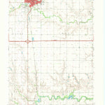 United States Geological Survey York South, NE (1969, 24000-Scale) digital map