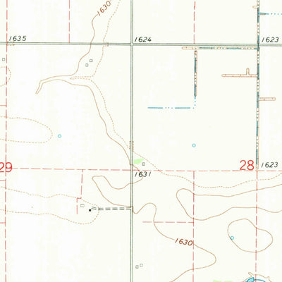 United States Geological Survey York South, NE (1969, 24000-Scale) digital map