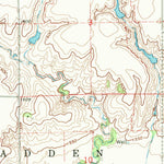 United States Geological Survey York South, NE (1969, 24000-Scale) digital map