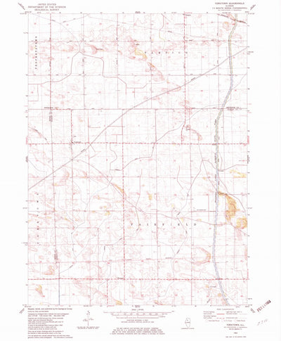 United States Geological Survey Yorktown, IL (1982, 24000-Scale) digital map