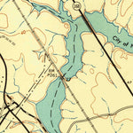 United States Geological Survey Yorktown, VA (1944, 24000-Scale) digital map