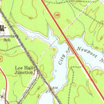 United States Geological Survey Yorktown, VA (1957, 24000-Scale) digital map