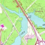 United States Geological Survey Yorktown, VA (1965, 24000-Scale) digital map