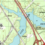 United States Geological Survey Yorktown, VA (1984, 24000-Scale) digital map