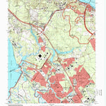 United States Geological Survey Yorktown, VA (1994, 24000-Scale) digital map