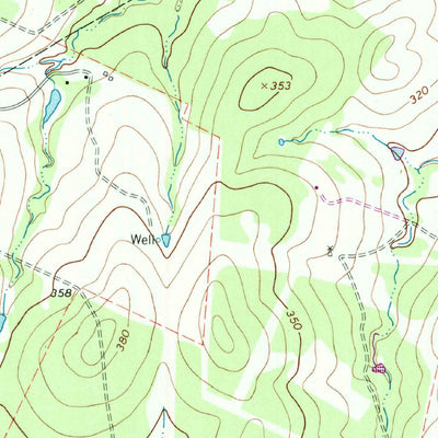 United States Geological Survey Yorktown West, TX (1963, 24000-Scale) digital map