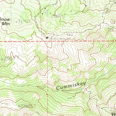 United States Geological Survey Yorkville, CA (1991, 24000-Scale) digital map