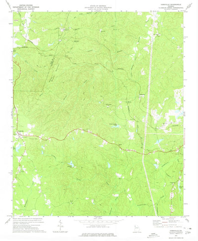 United States Geological Survey Yorkville, GA (1973, 24000-Scale) digital map