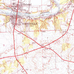 United States Geological Survey Yorkville, IL (1954, 62500-Scale) digital map