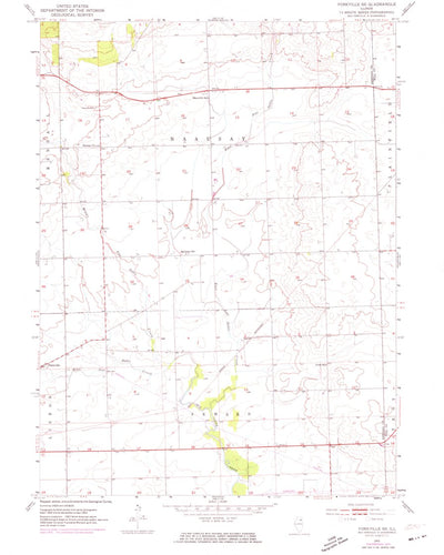 United States Geological Survey Yorkville SE, IL (1953, 24000-Scale) digital map