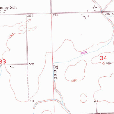 United States Geological Survey Yorkville SE, IL (1953, 24000-Scale) digital map