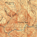 United States Geological Survey Yosemite, CA (1900, 125000-Scale) digital map