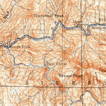 United States Geological Survey Yosemite, CA (1909, 125000-Scale) digital map