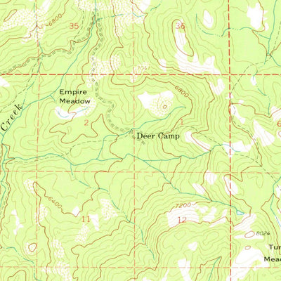 United States Geological Survey Yosemite, CA (1956, 62500-Scale) digital map